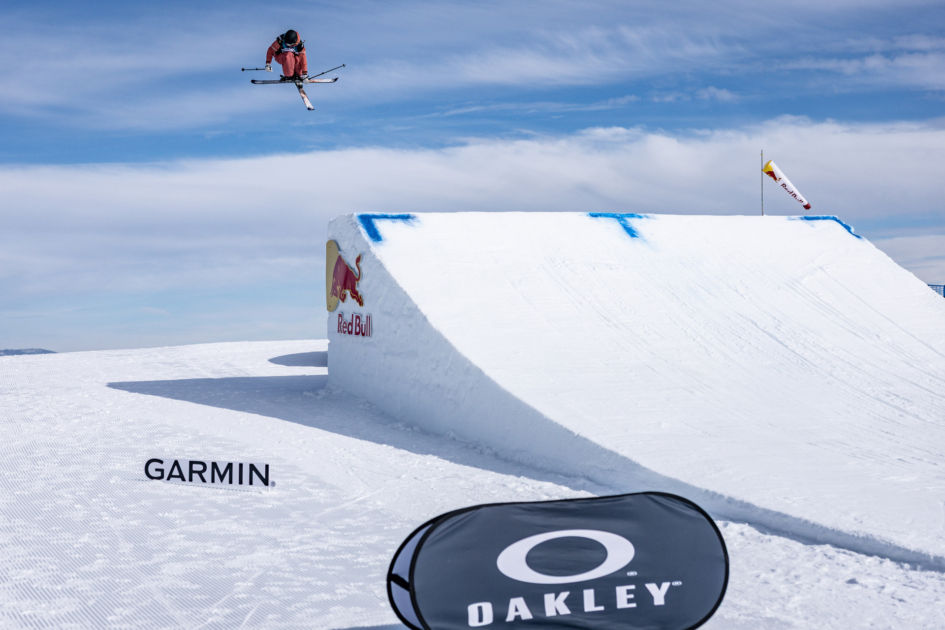 Freeski nad skocznią